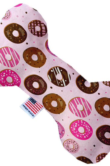 Mirage Pet 1131-SFTYBN8 Pink Donuts 8 in. Stuffing Free Bone Dog Toy