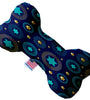 Mirage Pet 1288-CTYBN8 Blue Star of David Canvas Bone Dog Toy - 8 in.