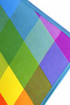 Rainbow Plaid Diamond Kite - Once Upon a Travel