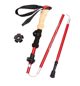 Camping & Hiking Adjustable Anti-Shock Hiking Walking Climbing Sticks