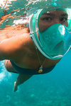 Full Face Snorkel Mask with Optional HD 1080P Action Sports Camera