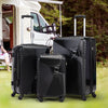 3 Piece Hard-shell Luggage Travel Set 20/24/28 TSA Lock