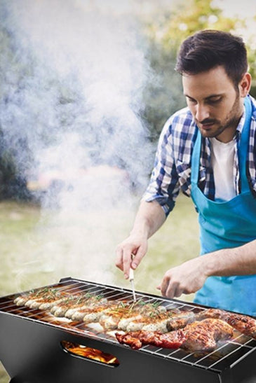 Mini Tabletop Portable Grill Charcoal Barbecue Grill