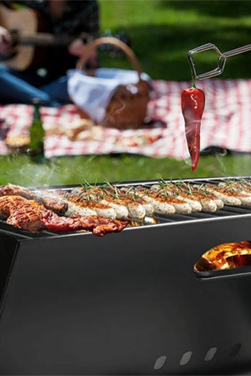 Mini Tabletop Portable Grill Charcoal Barbecue Grill