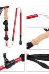 Camping & Hiking Adjustable Anti-Shock Hiking Walking Climbing Sticks