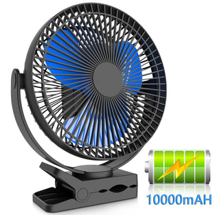 10000mAh Portable Clip on Fan