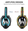 Full Face Snorkel Mask with Optional HD 1080P Action Sports Camera
