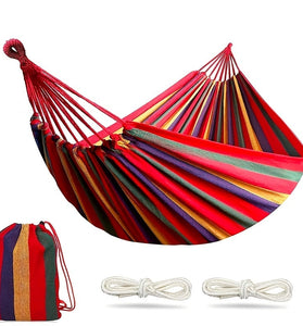 Camping Hammock With Tree Straps