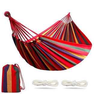 Camping Hammock With Tree Straps