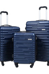 Three-piece suitcase-dark blue