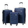 Three-piece suitcase-dark blue