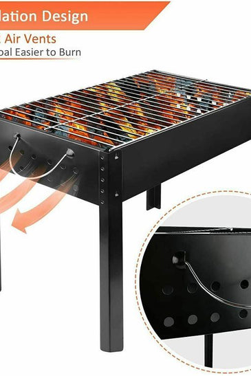 Mini Tabletop Portable Grill Charcoal Barbecue Grill