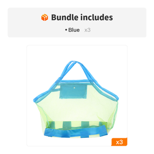 Children's Sand Away Beach Mesh Bag