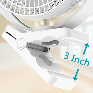 10000mAh Portable Clip on Fan