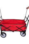 Garden Shopping Beach Cart folding wagon(red)