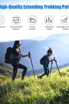 Camping & Hiking Adjustable Anti-Shock Hiking Walking Climbing Sticks