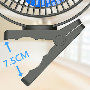 10000mAh Portable Clip on Fan