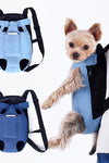 Denim Dog Travel Backpack