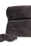 Ultra Fleece Travel Pillow & Eye Mask Set