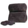 Ultra Fleece Travel Pillow & Eye Mask Set