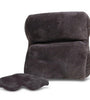 Ultra Fleece Travel Pillow & Eye Mask Set