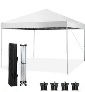 Waterproof Pop-Up Canopy Folding Tent with 4 Sandbags