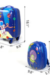 2 Piece Kids Luggage Set